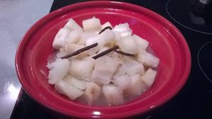 Manioc sucré à la vanille de Madagascar