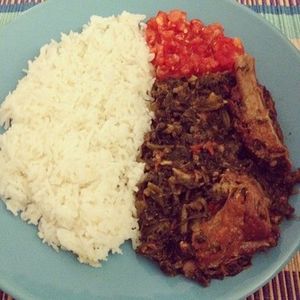 Porc aux brèdes - Henakisoa sy anatsonga