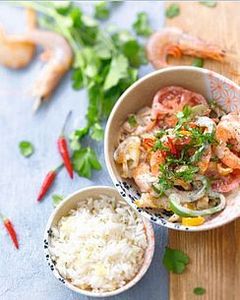 Crevettes au lait de coco Moqueca de camarão da Bahia