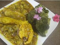 Blancs de poulet au curcuma