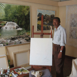 Peinture : Roland Raparivo : 60 ans de carrière en 21 tableaux !