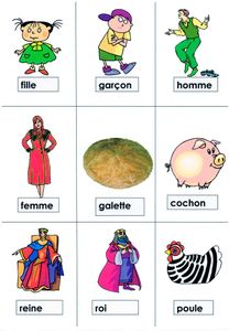 CONTES cartes personnages 1