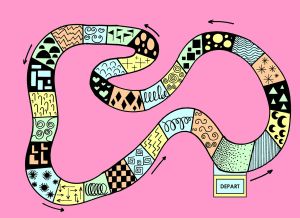 graphisme, piste de jeu