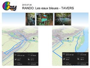 2015-07-26 RANDO pédestre à TAVERS - 10km