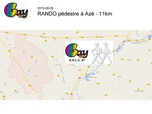 RANDO pédestre à Azé (en Vendômois)