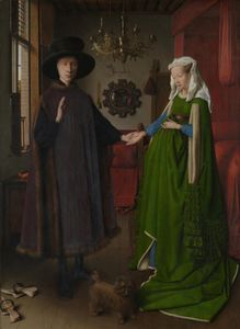 Mme Arnolfini est-elle enceinte ?
