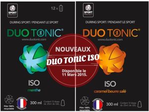 Duo Tonic Iso Menthe Duo Tonic Iso Caramel salé