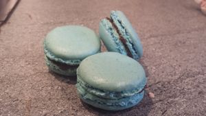 Macarons au chocolat