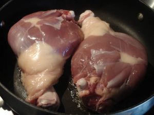 Cuisses de canard à l'orientale