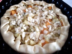 TARTE FEUILLETEE AUX FRUITS DE SAISON