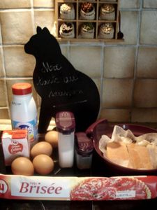 MA TARTE AU SAUMON ET NOIX DE SAINT-JACQUES