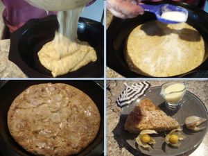 GATEAU DE POMMES DE TERRE SUCRE