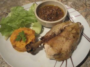 POULET FERMIER AUX SAVEURS DE NOEL
