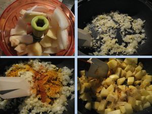 ROUGAIL DE SAUCISSES (aux pommes-de-terre)