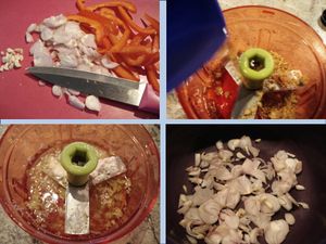 POULET BASQUAISE au micro-minute