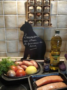 SAUMON AU CITRON ET POMMES DE TERRE