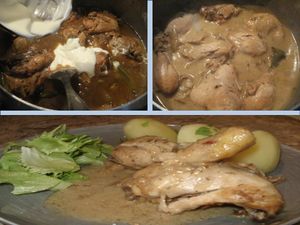 LE POULET AU CIDRE