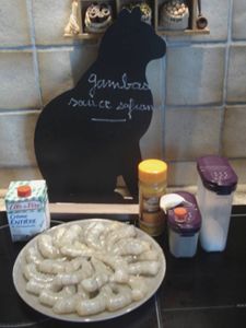 GAMBAS SAUCE SAFRAN