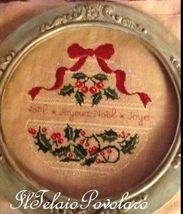 Una cornice per un festoso " Buon Natale", .. pardon "Joyeux Noel"