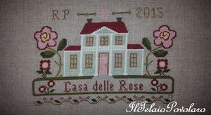 La casa delle rose ... a punto croce