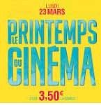 La fête du cinéma à Cinélaudon. Tarif unique 3€50 pour 2 séances Lundi 23 mars 18H00 & 20H30