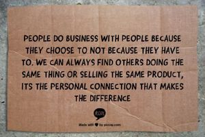 Have real, tangible and deep relationships