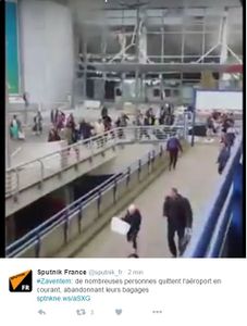 (vidéo)Bruxelles: Deux explosions à l'aéroport ce matin - La première près des avions, la deuxième dans le terminal - 11 morts selon les médias belges et 1 selon la police