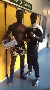 Le Champion de France Soumah Momo