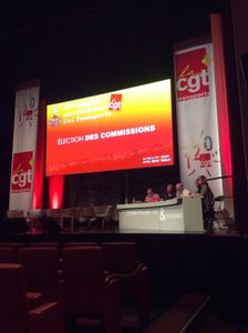 Le 52ème congrès de la Fédėration des transports