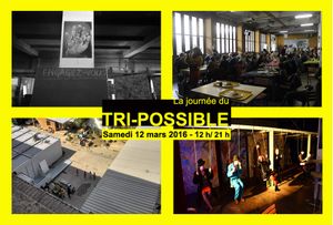 Vivez l'aventure avec nous ! Prochaine Journée du TRI POSSIBLE - Samedi 12 Mars de 12h à 21h -