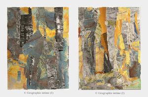 Ghislaine Lejard et la poésie du collage