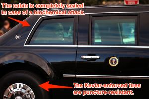 There is no car like the president's armored limo — aka 'The Beast'