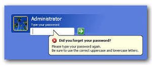 Forgot your Windows admin password?