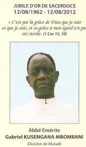 Décès à Kinshasa de l'abbé Gabriel Kusengana