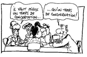 Les définitions de l'été (1) : concertation