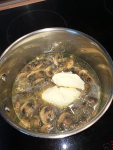 Velouté aux champignons