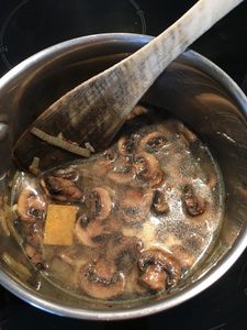 Velouté aux champignons