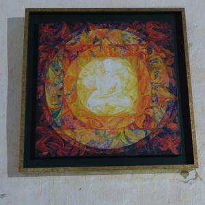 Mandala peinture de Sophie Avenier
