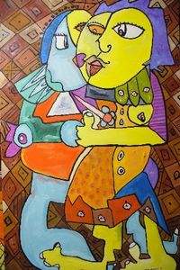Mauro Bordini-'Taranta', 2014 - Olio su tela