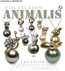 Bijoux animaux et perles de culture