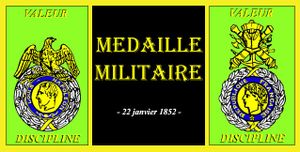 DEMANDE D'ATTRIBUTION DE LA MEDAILLE MILITAIRE...