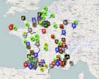 La carte des GPII (grands projets inutiles et imposés) du NPA