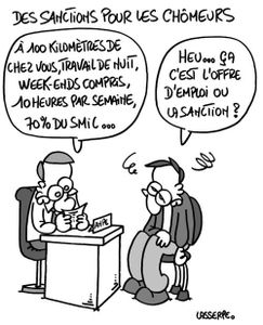 IL FAUT EMBAUCHER, PAS AGRESSER LES CHôMEURS !