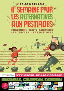 Semaine sans pesticides du 20 au 30 mars