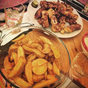 Fish and chips maison
