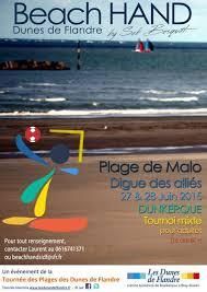 Beach Hand sur la plage de Dunkerque