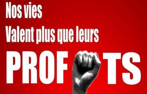 Notre santé avant les profits des capitalistes