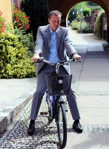 Probefahrt des Bürgermeisters