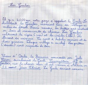 L'image des Gaulois dans les manuels scolaires avant 1945