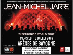 JMJ en concert aux Arènes de Bayonne le 13 juillet 2016